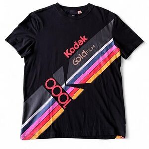 H&M Black T-Shirt with Kodak Tag